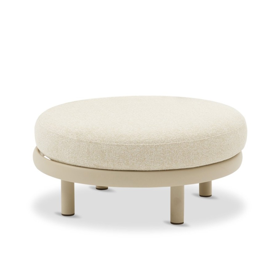 Кресло с пуфом Gotland, бежевый Brafab