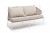 Диван 2-местный Милан из роупа бежевый 4sis