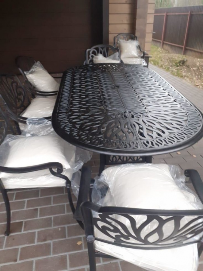 Комплект литой мебели из алюминия Alexander VIII Кит Маркет