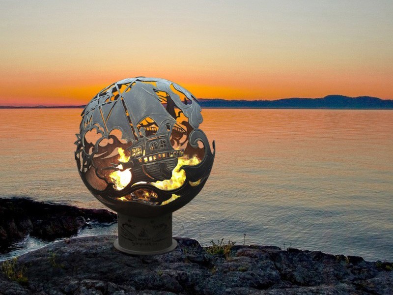 Уличный очаг сфера Баталия Фрегатов Горыныч