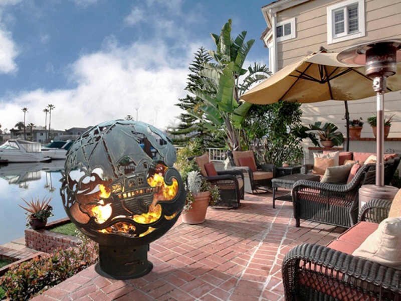 Уличный очаг сфера Баталия Фрегатов Горыныч