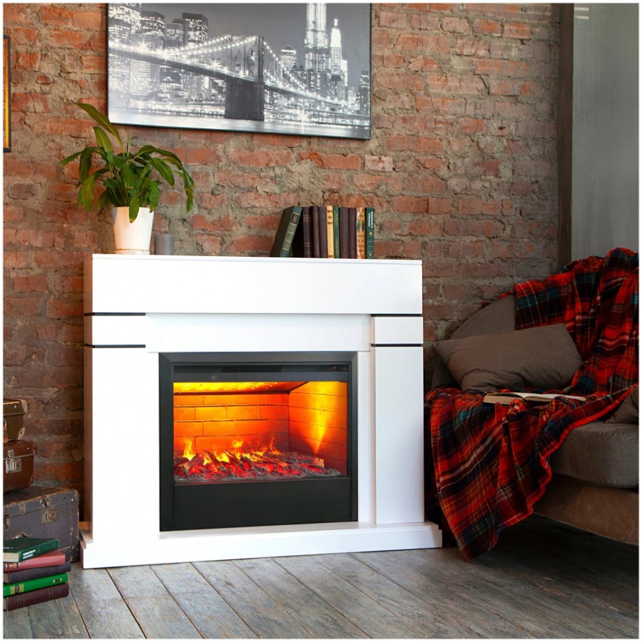 3D-электрокамин Lindelse 26 WT с Helios 26 3D Garden