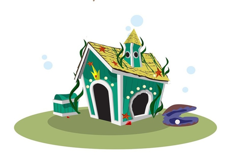 Домик Русалочки KidsCrookedHouse