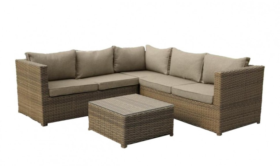 Комплект плетеной мебели YR825B Beige/Grey Афина