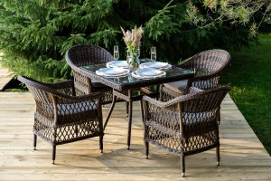 Обеденная группа Сицилия Brown 4sis