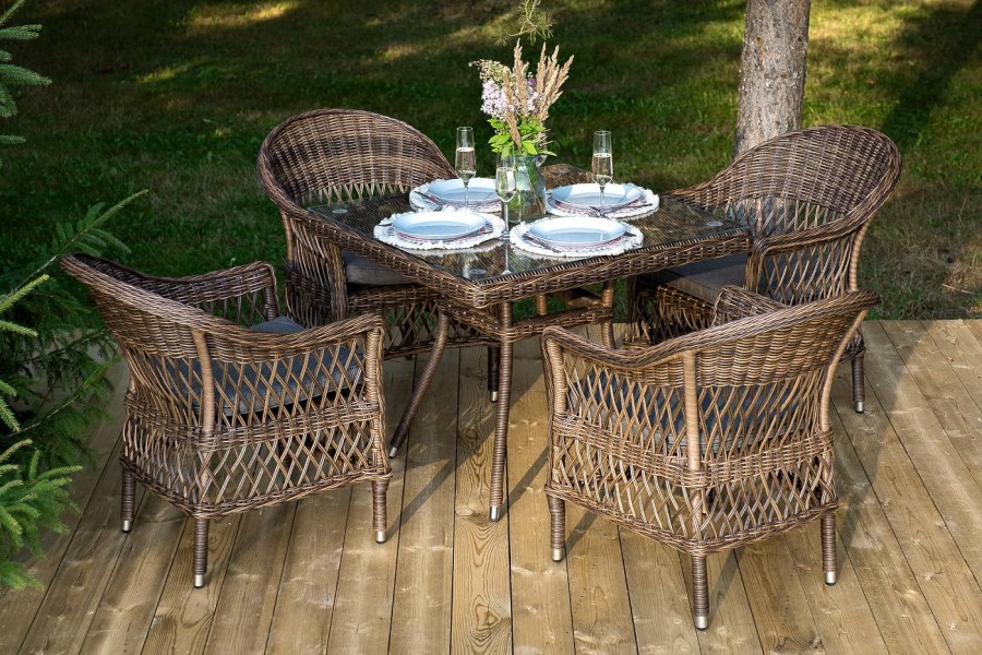 Обеденная группа Сицилия Brown 4sis