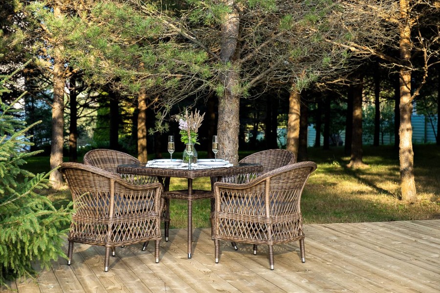 Обеденная группа Сицилия Brown 4sis