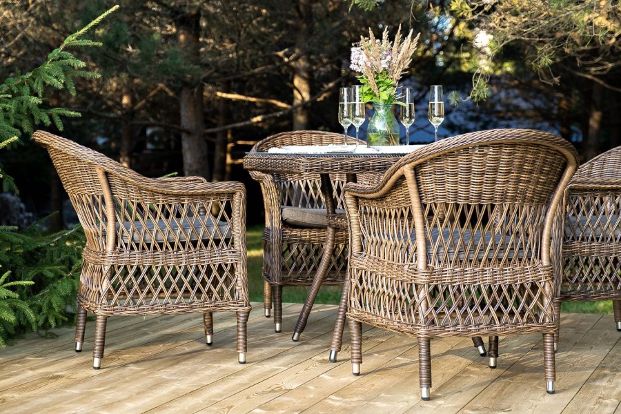 Обеденная группа Сицилия Brown 4sis