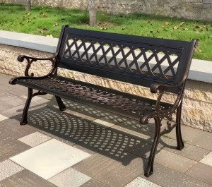 Металлическая садовая скамья Turin Кит Маркет