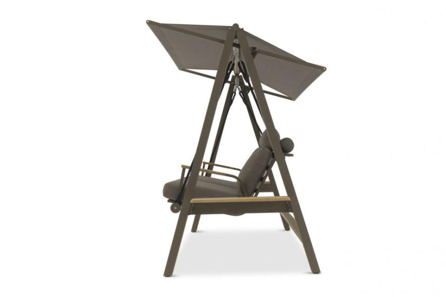 Садовые качели Malmo Бежевый/коричневый