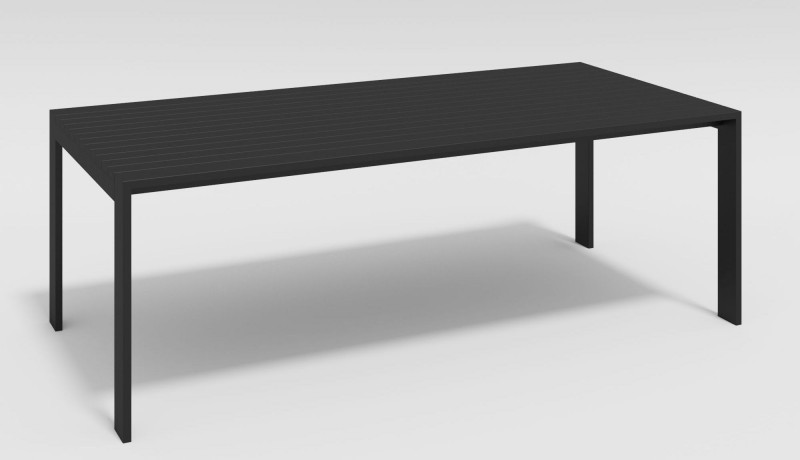 Обеденная группа Malia 220 черная Gardenini