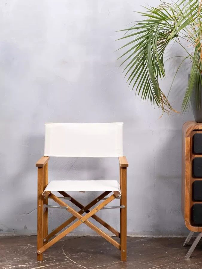 Стул складной из акации DIRECTOR бежевый Joygarden