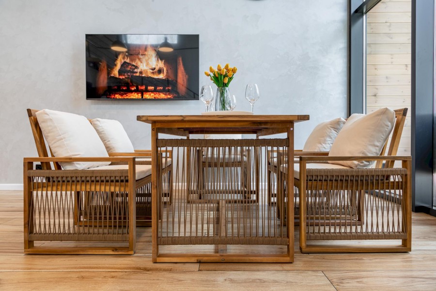 Обеденный комплект GRAND MICHELLE бежевый Royal Family