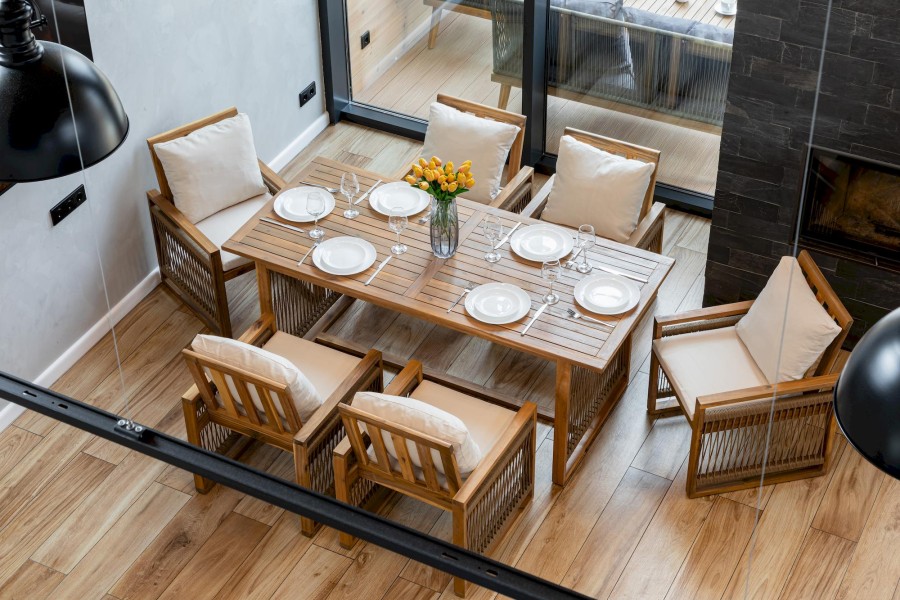 Обеденный комплект GRAND MICHELLE бежевый Royal Family