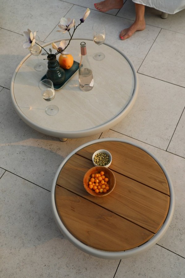 Комплект мебели c парными столиками Gotland Lounge, бежевый Brafab