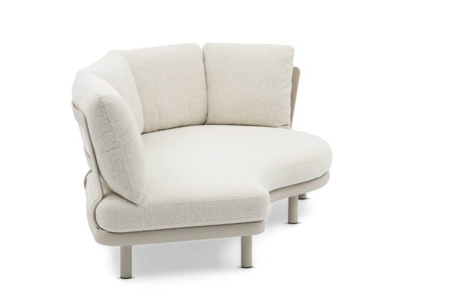 Комплект мебели c парными столиками Gotland Lounge, бежевый Brafab