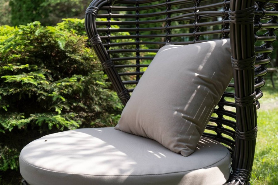 Кофейный комплект Парма из искусственного ротанга, бронзовый 4sis