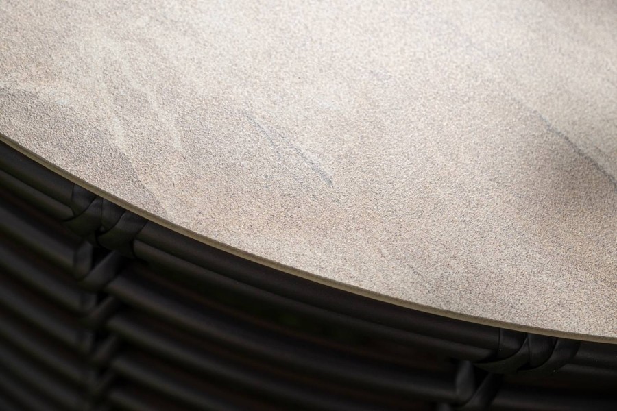 Кофейный комплект Парма из искусственного ротанга, бронзовый 4sis