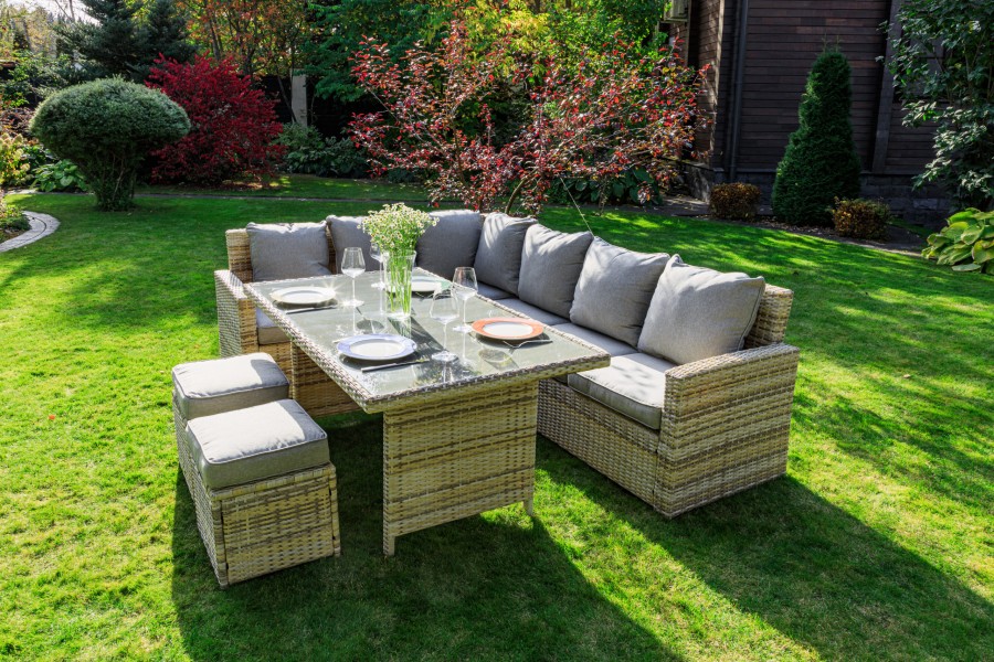 Kомплект мебели из искусственного ротанга Zorro бежевый Royal Family