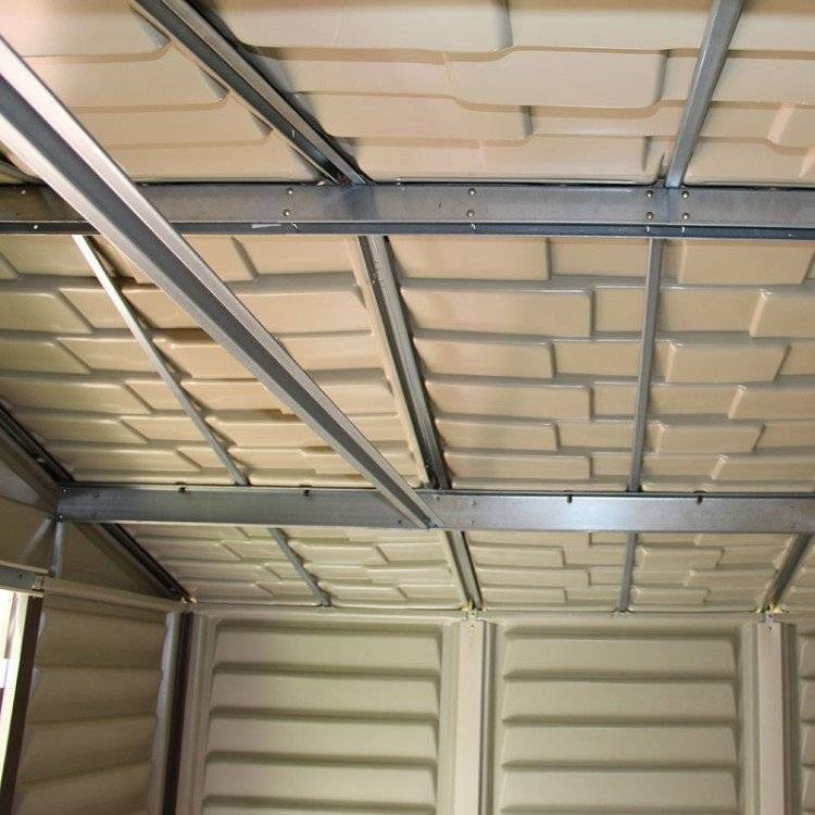 Пластиковый сарай Woodside Garden