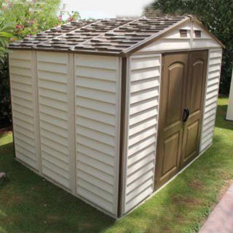 Пластиковый сарай Woodside Garden