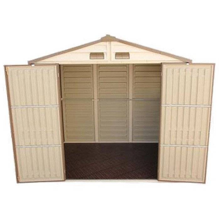 Пластиковый сарай Woodside Garden