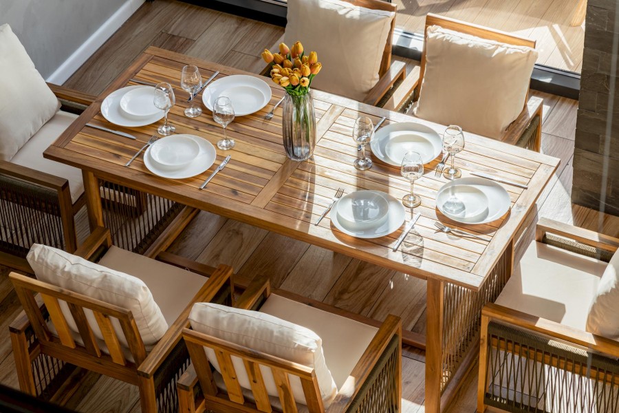 Обеденный комплект GRAND MICHELLE оливковый Royal Family