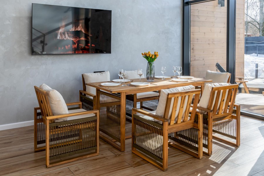 Обеденный комплект GRAND MICHELLE оливковый Royal Family