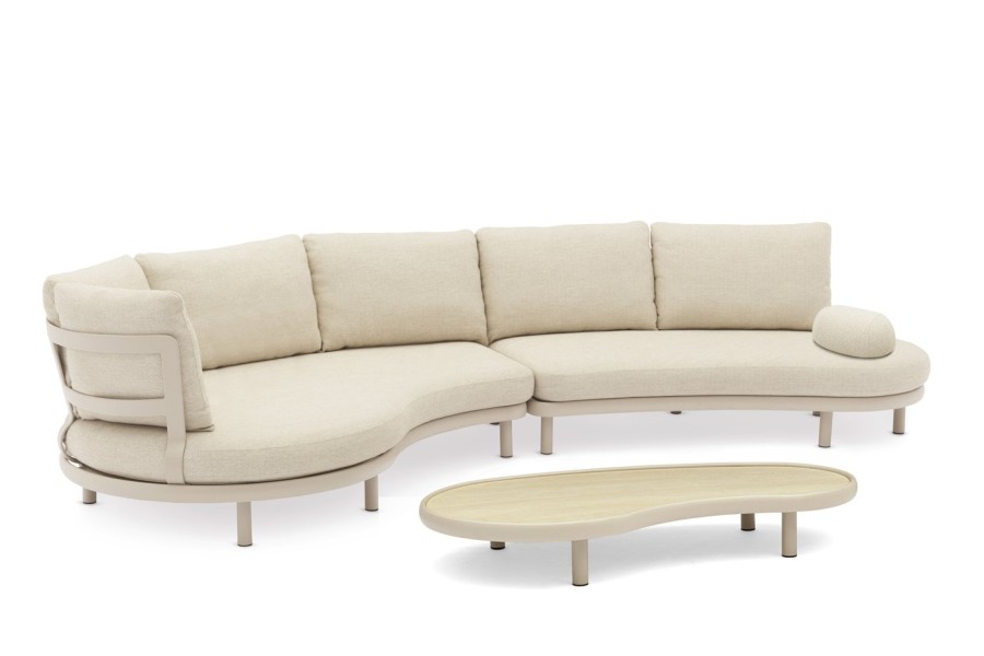 Комплект мебели c кофейным столом Gotland Lounge, бежевый Brafab