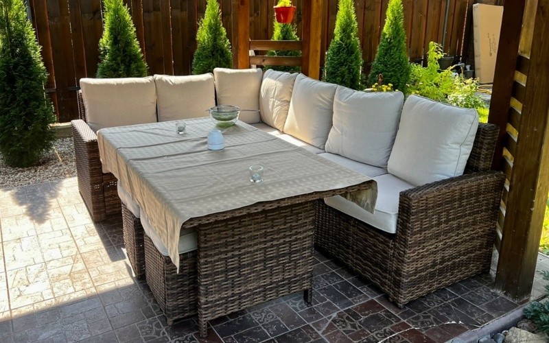 Kомплект мебели из искусственного ротанга Zorro коричневый Royal Family