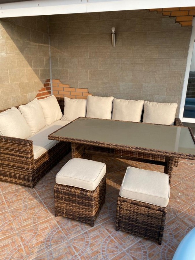 Kомплект мебели из искусственного ротанга Zorro коричневый Royal Family