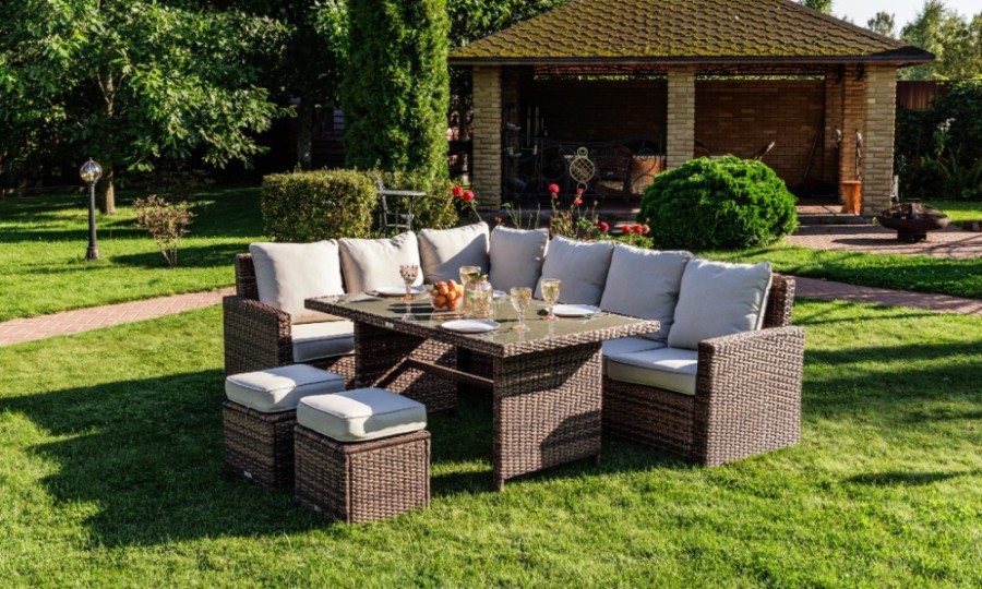 Kомплект мебели из искусственного ротанга Zorro коричневый Royal Family