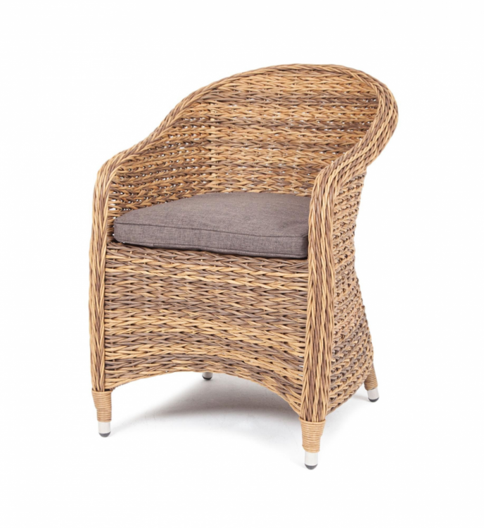 Плетеное кресло Равенна гиацинт соломенный 4sis
