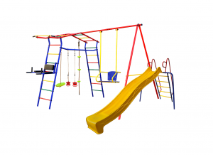 Спортивный комплекс Игромания-5 дачный с горкой КМС-423