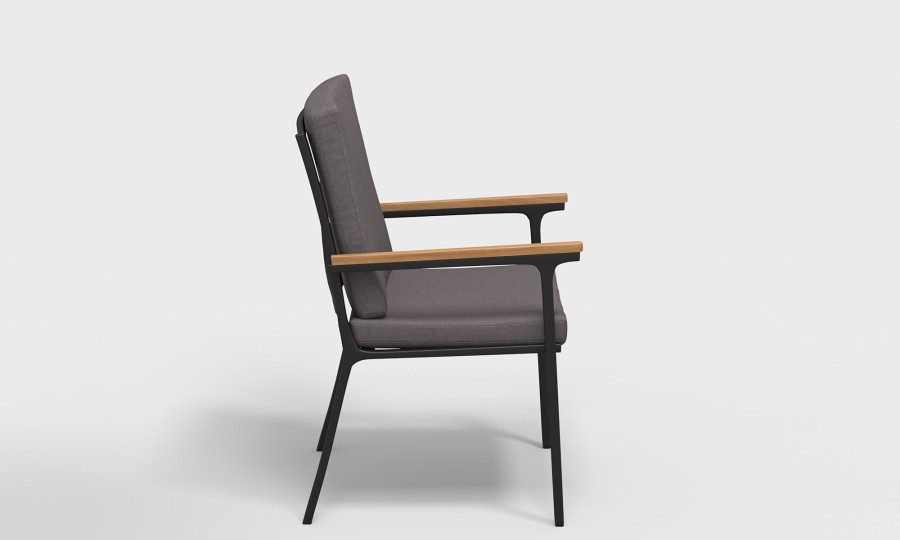 Обеденная группа Bella-2 200 антрацит Gardenini