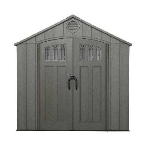 Пластиковый сарай LifeTime WoodLook 8x7,5 Garden