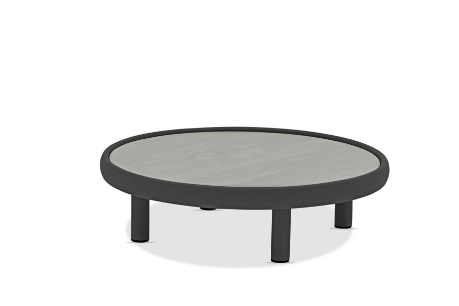 Комплект мебели c парными столиками Gotland Lounge, антрацит/серый Brafab