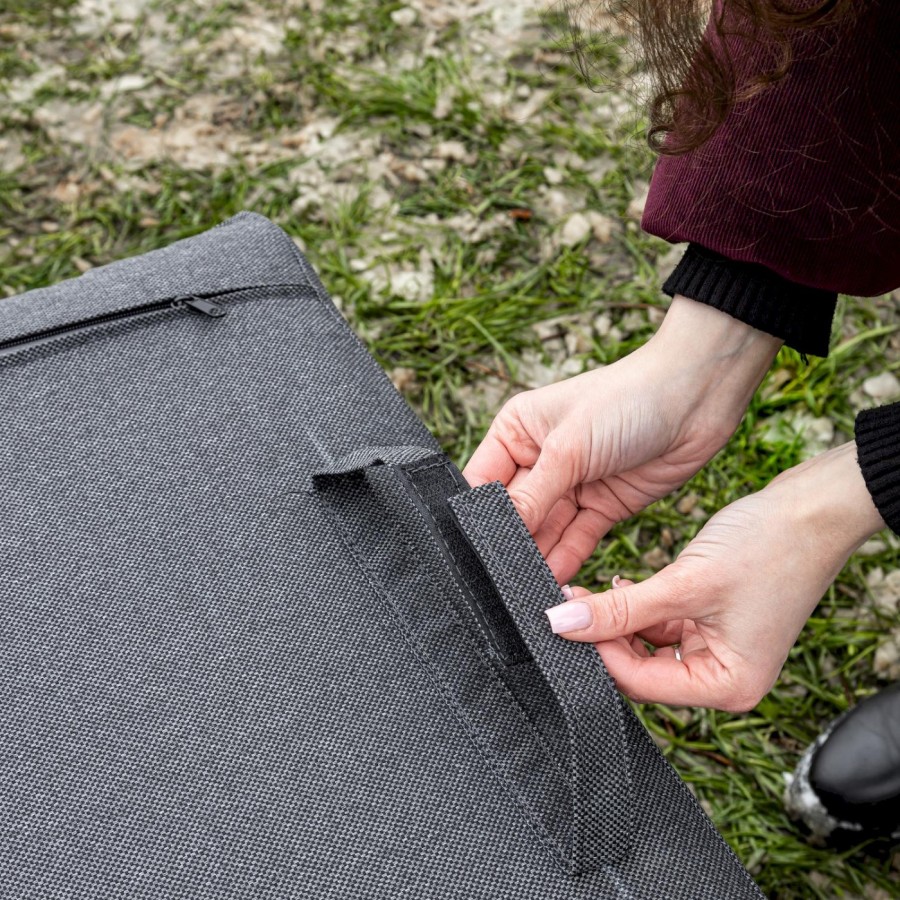 Лаунж-зона с угловым диваном из алюминия Giselle Royal Family