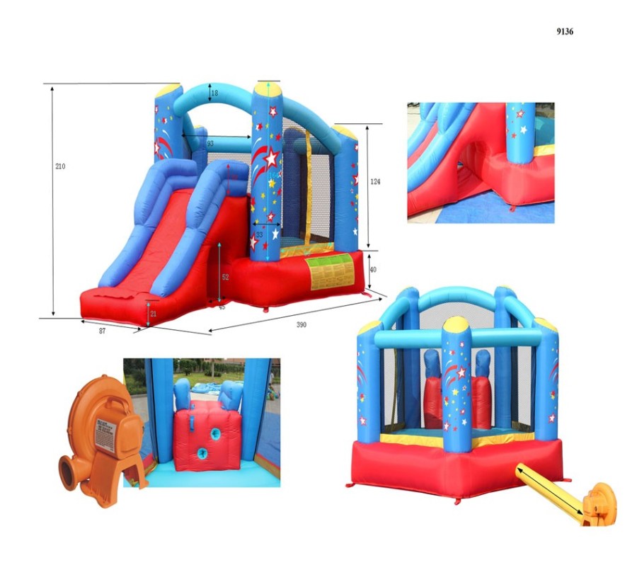 Батут Звездное Небо Happy Hop