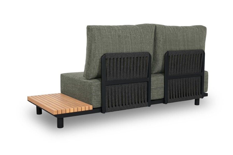 Комплект лаунж мебели Goteborg, антрацит/натуральный Brafab