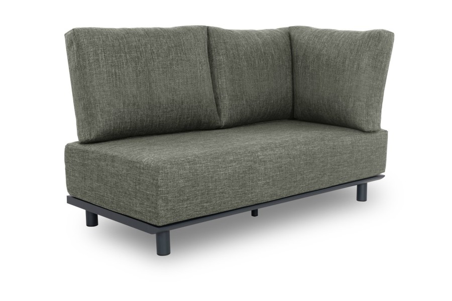 Комплект лаунж мебели Goteborg, антрацит/натуральный Brafab