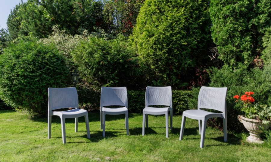 4 стула JULY светло-серые Royal Family