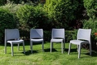 4 стула JULY светло-серые Royal Family