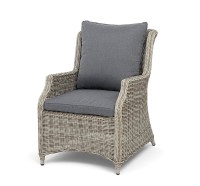 Плетеный стул Неаполь из искусственного ротанга, бежевый 4sis 