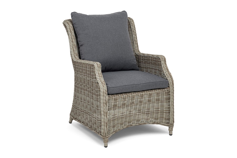 Плетеный стул Неаполь из искусственного ротанга, бежевый 4sis 