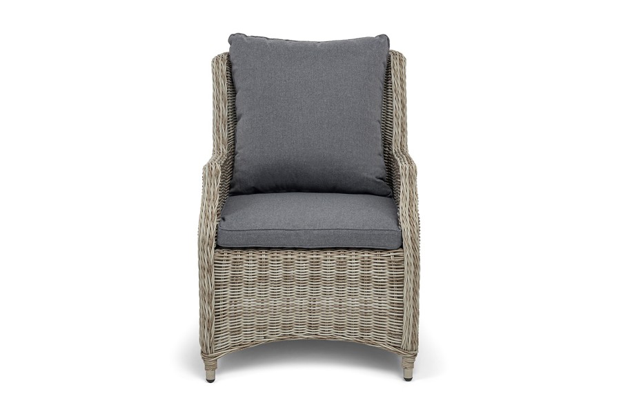 Плетеный стул Неаполь из искусственного ротанга, бежевый 4sis 