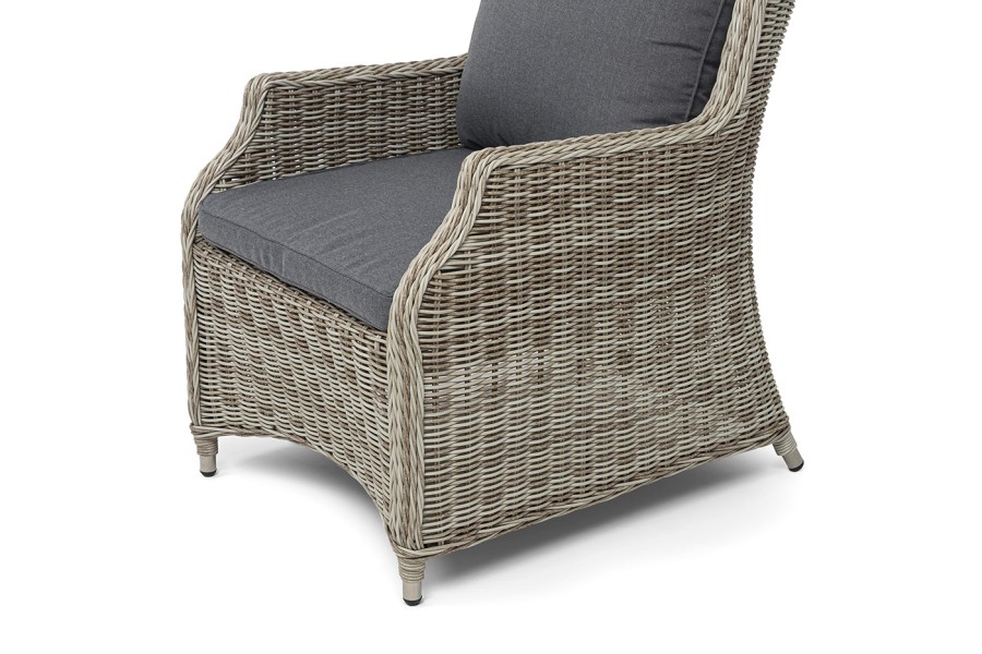 Плетеный стул Неаполь из искусственного ротанга, бежевый 4sis 