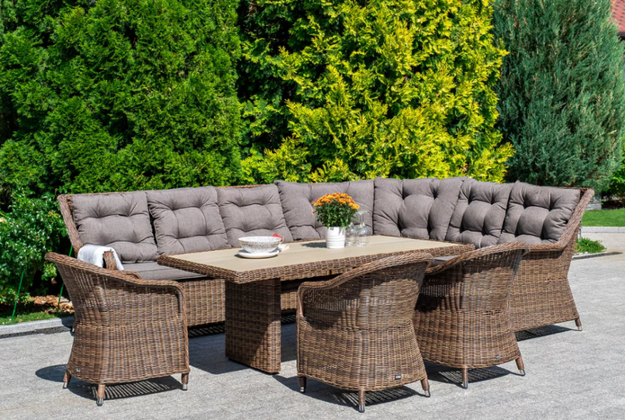 Плетеное кресло Равенна коричневое 4sis