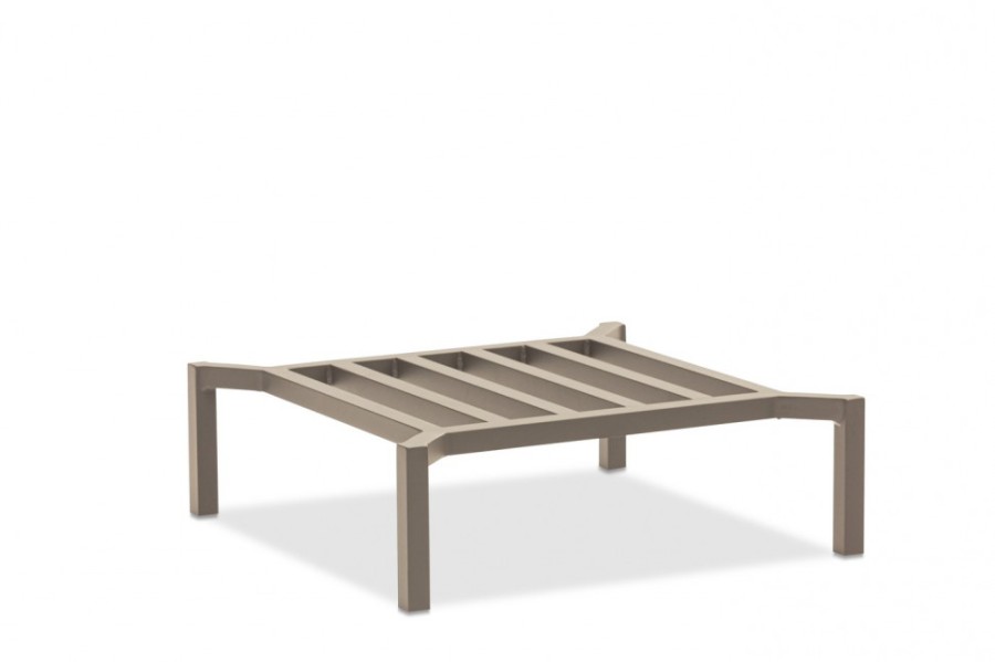 Пуф Stockholm бежевый/коричневый Brafab