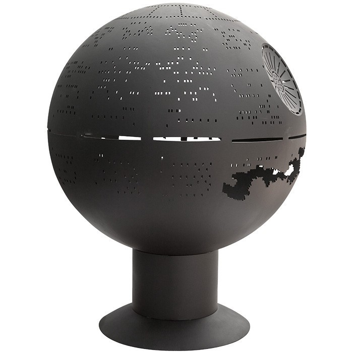 Уличный очаг сфера Звезда Смерти FIRECUP